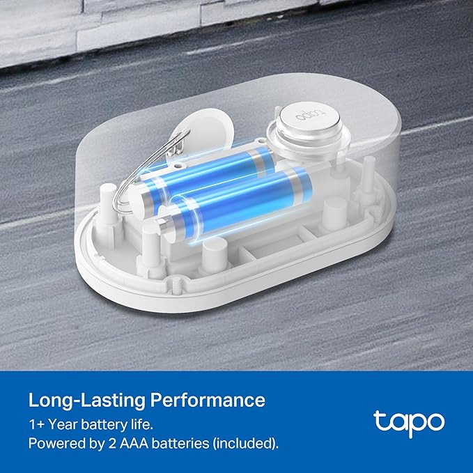 TP-Link Tapo Smart Water Leak Detector, Requires Tapo Hub, Water Leak Sensor Wi-Fi with Rapid Dripping Detection, 90dB Adjustable Alarm, App Alerts, Compatible with Alexa and Google Home, T300 - Image 5