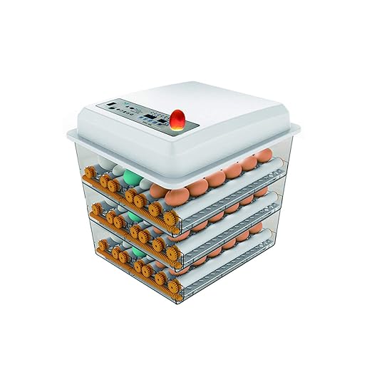 JAEDO 170 Egg Incubator Poultry Hatcher with Fully Automatic Egg Turning and Temperature Humidity Control for Chickens Ducks Goose Birds, Built-in Egg Candler (176) - Image 6