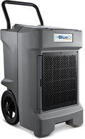 BlueDri BD-130P 225PPD Industrial Water Damage Equipment Commercial Dehumidifier with Hose for Basements in Homes and Job Sites, Gray by BlueDri