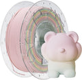 Creality 3D Printer Filament, Rainbow PLA Filament 1.75mm, Enhanced Toughness, Dimensional Accuracy +/- 0.03mm, 1kg(2.2lbs), PLA Mattte Filament for Most 3D Printer by Creality