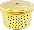 Gun Safe Dehumidifier 200g - Small Silica Gel Desiccant Canister, Moisture Absorber for Gun Cabinets & Safes, Protect 27 Cubic Feet, Gold, Aluminum Shell by TOAAOT