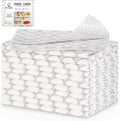 Cooyes Non Slip Refrigerator Liners, 2 in 1 Absorbent Fridge Liners and Fresh Mats Machine Washable, Refrigerator Shelf Mats for Glass Shelves Kitchen Cabinet Drawer by Cooyes
