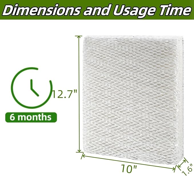 4-Pack Humidifier Filter Replacement Compatible with Aprilaire Water Panel 35 Models 350, 360, 560, 560A, 568, 700, 700A, 700M, 760, 760A, 768, Compatible with Honeywell - Image 3