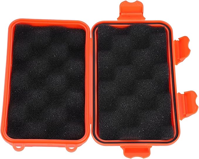 Water - Tight Storage Box | EDC Outdoor Survival Container for Electronics/Fishing Gear/Camping | Particle - Protected & Shock - Absorbing Dry Box with Silicone Gasket, 2 Sizes (Large - Image 8