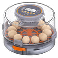 12 Egg Incubator with Automatic Egg Turning and Humidity Control, Intelligent Egg Incubator with Automatic Temp. Adjustment by Unknown