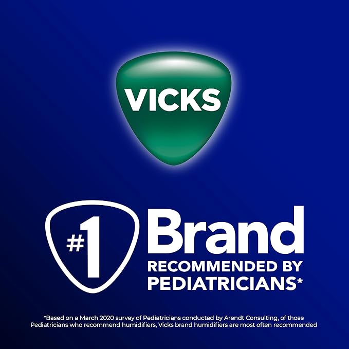 Vicks Personal Steam Inhaler for Targeted, Natural Steam Relief for Allergies, Congestion, Cough & Colds, and Sinus Irritation, Use with VapoPads - 1 Included - Image 6