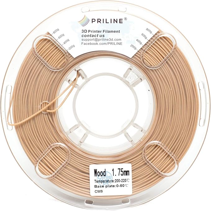 1kg Wood PLA Filament 1.75 3D Printer Filament(The Layer Should be Thicker Than 0.2mm and The Nozzle Should be Bigger Than 0.4mm) - Image 7