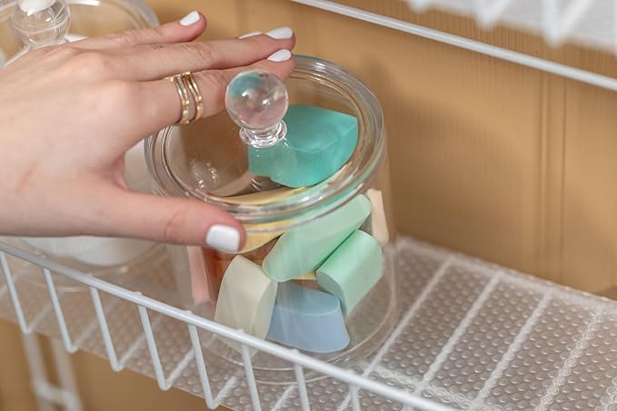 Duck Brand Clorox Clear Classic Easy Liner Shelf Liner, Clear, 18 Inches x 20 Feet - Image 5
