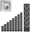 13-53" Vertical Expanding Window Fan for Sliding Windows-Easy Tool-Free Installation, Adjustable Speed with Reversible Airflow, for Household kitchen Humid and Basements Spaces(Black,51.2-53.1) by Unknown