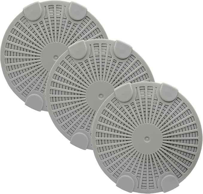 Hydro Cell A200 Humidifier Filter with Activated Carbon Compatible with BONECO & AIR-O-Swiss Ultrasonic Humidifier, 3 Pack Gray by Mixzeny