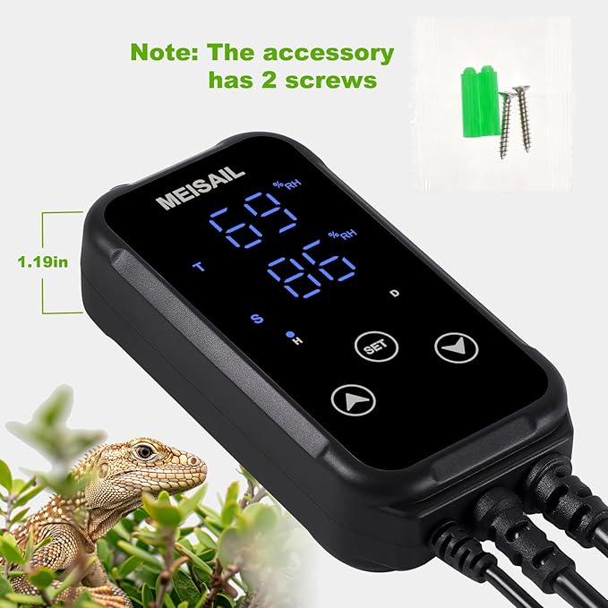 Humidity Controller Greenhouse Shiitake Mushrooms Humidifying dehumidifier humhumidistat controlleridity Humidity Switch Controller for Grow Ten thygrometer humidistat Controller - Image 2