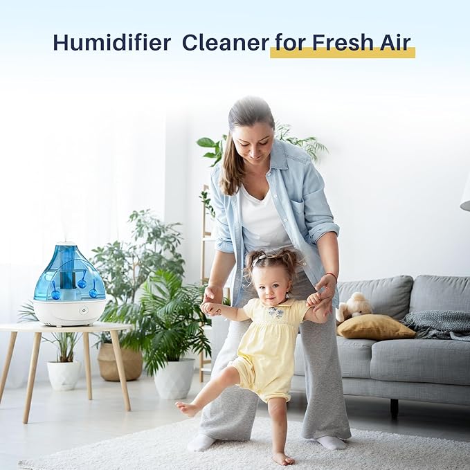 12 Pack Humidifier Cleaner, Humidifier Tank Cleaner Balls compatible with All humidifiers and Fish Tanks, Purifies Water, Prevents Hard Water Build-Up, Reduces Scale to improve Humidification - Image 7
