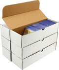 Trading Card Storage Box,6-Pack-4800 Count Corrugated Cardboard Card Box With Mtg/Magic/TCG Storage and Collection,Labels For Card Storage Box by BIU-BOOM