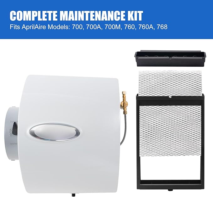 H735EZ1A Humidifier with No.35 Water Panel Compatible with AprilAire Whole-House Humidifier Models 700, 700A, 700M - Image 3