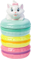 Silver Buffalo Disney The Aristocats Small Sculpted Ceramic Snack Jar Featuring Marie, 4” x 4.85” x 7.3” by SilverBuffalo