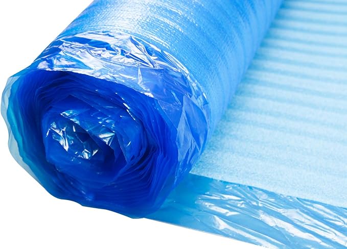 3in1 Vapor Barrier Flooring Underlayment w/Overlap and pre-Attached Tape Strip - Bestlaminate- 2mm - 100sq.ft roll - Image 3