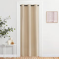 NICETOWN Doorway Curtains, Room Darkening Curtain and Drape Energy Efficient Warmth Grommet Curtain for Office & Classroom (Biscotti Beige, Sold Individually, 42 inches Wide by 84 inches Long) by NICETOWN