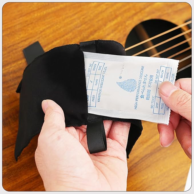 Guitar Dehumidifiers Hanging Bag, Absorber Pack with Humidity Control for Instruments & Soundhole Guitar Dehumidifiers Hanging Bag Absorber Hanging Bags - Image 5