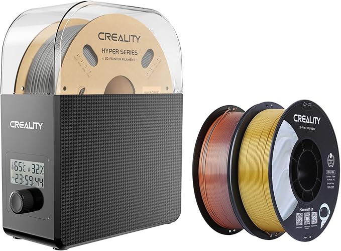 Creality Filament Dry Box Pro Bundle with Creality Silk PLA 3D Printer Filament by Creality