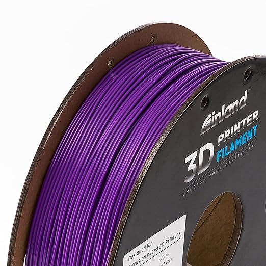 INLAND Micro Center PLA+ 3D Printing Filament 1.75mm - PLA Pro Dimensional Accuracy +/- 0.03 mm - 1kg Cardboard Spool (2.2 lbs) (1 Pack Purple, 1.75mm) - Image 5