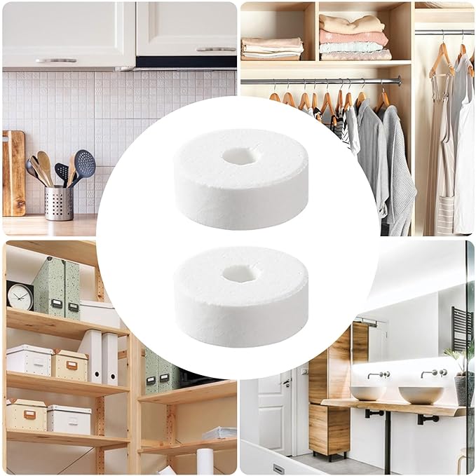 Moisture Absorber Container - Efficient Odor Neutralizer, Versatile Humidity Remover | Refillable Dehumidification Accessories, Practical Basement and Kitchen Dehumidifying Solution, Reliable Mold Pre - Image 5