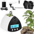 Reptile Misting System | Automatic Humidifier with 2 Nozzles, LCD Screen & Timer for Terrariums by DAOTAILI
