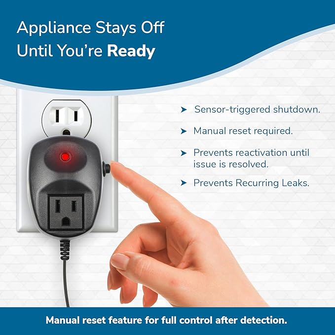 Water Leak Detector Replacement Puck - Commercial Moisture Sensor Alarm System - High Amp Load Moisture Detectors for Home & Offices - Smart Water Leak Detection (Wiring Sold Separately) - Image 4