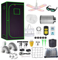 3.3x3.3FT Grow Tent Kit, Complete High Reflective Mylar Indoor Grow Tent + LED Grow Light Combo Hydroponics Indoor Plant Growing Tent System with Carbon Filter (40"x40"x80") by iMeshbean