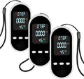 Portable Carbon Monoxide Detector Mini air Quality Monitor with Lanyard Alarm, CO Gas/Humidity Sensor/Indoor/Outdoor Thermometer, Battery Powered LED Screen by Vzmcov