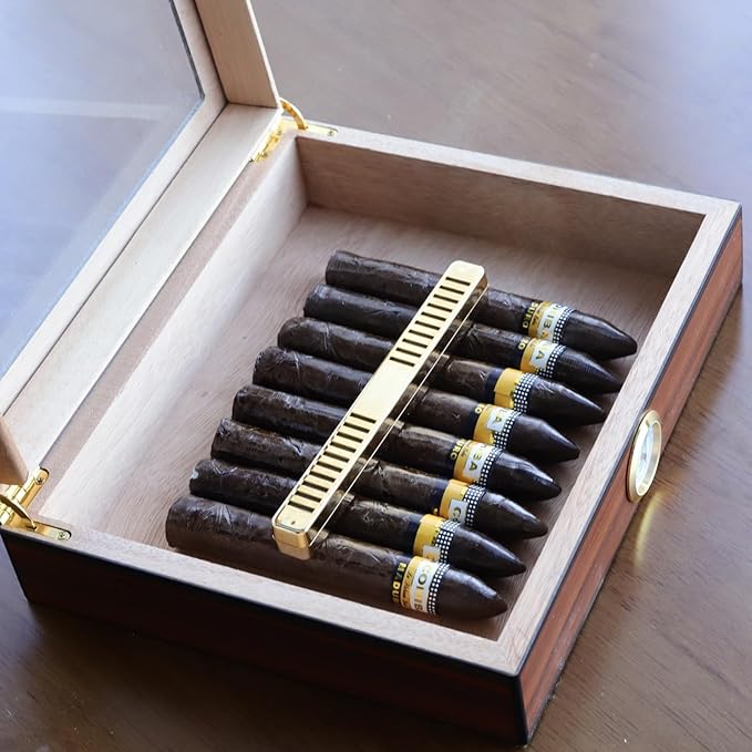 4 Pack Cigar Humidifier Strips for Humidor, Reusable Long-Lasting Humidity Control Solution with Adhesive & Dropper - Compact, Portable Travel Design for Cigar Box, Jar, Cabinet, Case (Gold) - Image 7