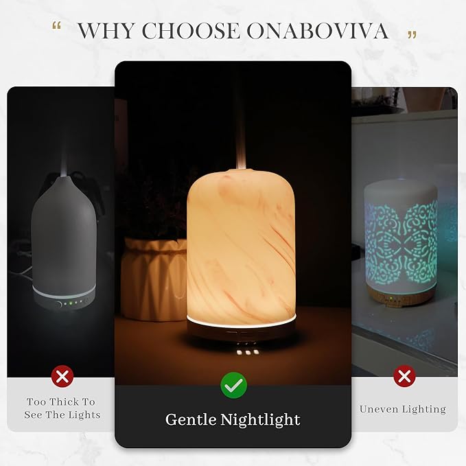 Essential Oil Diffuser – 2.4MHz Ultrasonic Aromatherapy Diffuser, Health Night Light, Timer & Auto Shut-Off, BPA-Free, 120ml Oil Diffuser for Home, Office, Spa, Yoga, Hotel - Image 7