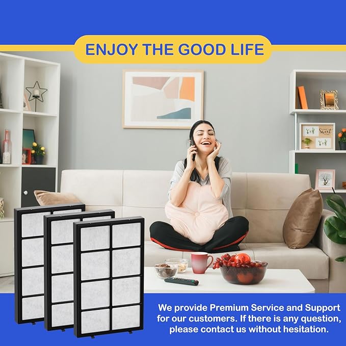 1051 Humidifier Air Filter Compatible with AIRCARE 1051 Evaporative Humidifier Essick Air Part # 1051-Models 4DTS300, 4DTS900, 696400HB, 696800, H12300HB, H12400HB, and H12600, 3 Packs - Image 6