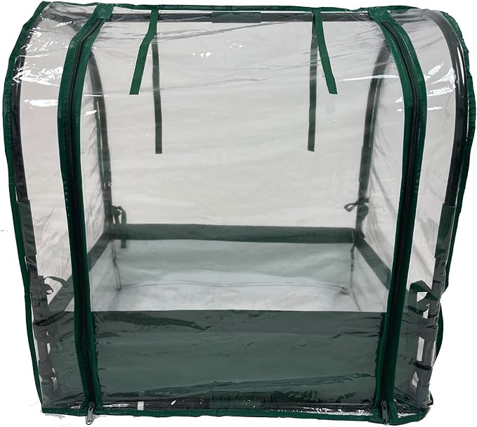Mini Tabletop Garden Greenhouse Nursery Plant Cover Tent Humidity Domes for Indoor and Outdoor Home Gardening Germination and Seedling Propagation - 28x20x28 Inches(PLGH7050PD) - Image 8