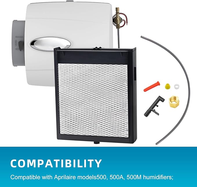 4793 Humidifier Maintenance Kit, No. 10 Water Panel Humidifier Replacement Filter, Fits for Aprilaire Whole Home Humidifier Models: 550, 558 - Image 5