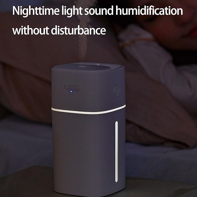 Auto Humidity Control Humidifier Diffuser Leakproof Design Ideal for Plant Desktop and Travel Car Humidifier Diffuser Battery Powered - Image 5