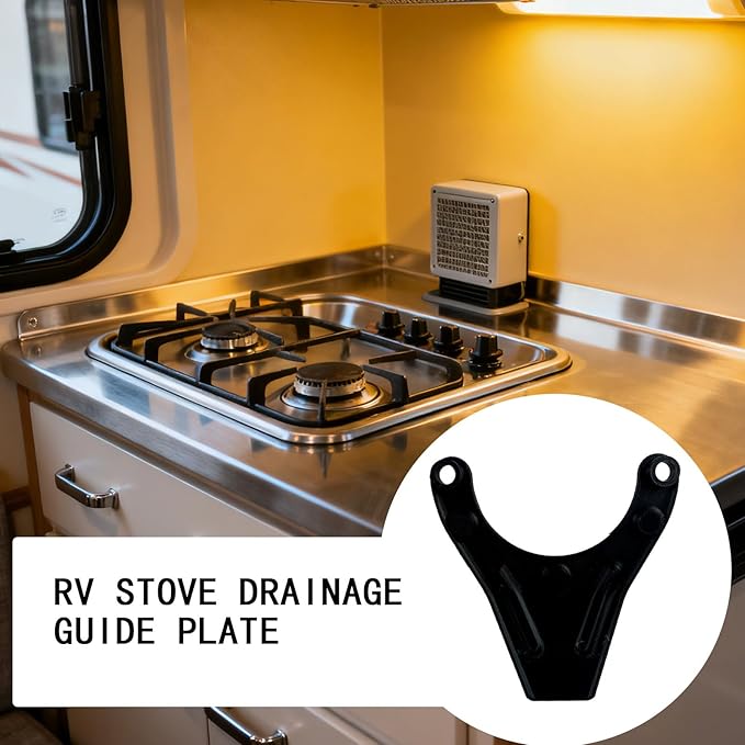 Stove Drain - Condensate Kit for Campers | RV Heating System And Stove Condensate Drains with High Temp Resistance & Integrated Drip Management for Travel Caravan, Van Moisture Control, Camper and RV - Image 3