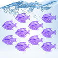 Humidifier Tank Cleaner, 10PCS Universal Humidifier filters fish Compatible with Drop, Droplet, Warm&Cool Mist Humidifiers, Fish Tank, Keep The Water (Fish-Purple) by Raipoment
