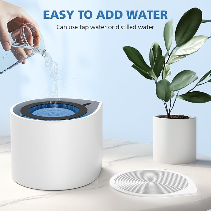 MIRO PRO Humidifier Wicking Filter Compatible with Afloia MIRO PRO and KILO PRO Air Puri-fier & Humidifier 2-in-1, Washable Durable Wet Curtain, 2 Pack - Image 6
