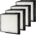 Humidifier 1040 Super Wick Filter Replacement for AIRCARE Air Humidifier B40 B40-C Humidifier Wick Filter, Fit 3D6-100 5D6-700 76D-100 D46-720 E35-000 E27-000 MA0300 CM330 MA-0500 B23 DP3 B40 - 4 Pack by Ximoon