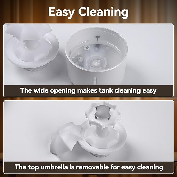 Missfly Aromatherapy Diffuser,Clouds and Cool Mist Humidifier,360° Rotatable,Super Quiet, Easy to Fill & Clean, Auto Shut-Off,300ml Humidifiers for Bedroom Home and Office (White) - Image 9