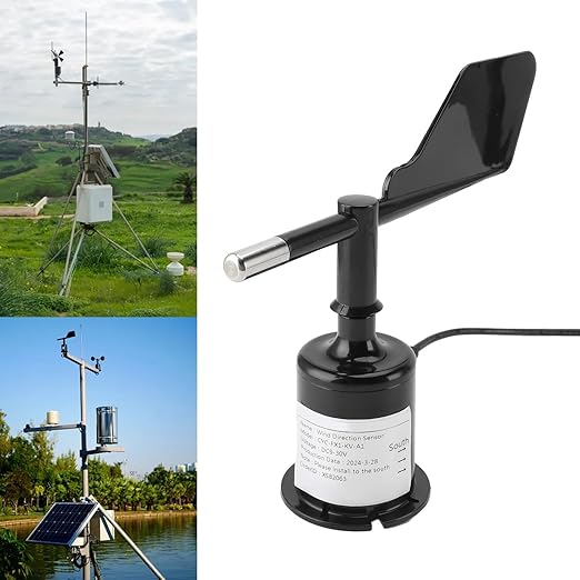 Wind Direction Sensor, Wind Vane Anemometer 360 Degree Omni Directional for Meteorology Environmental Monitoring - Image 3