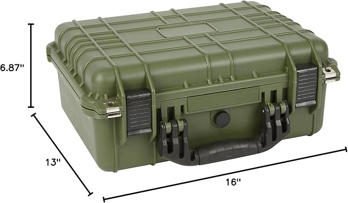 Strongway 16In. Plastic Waterproof Storage Case, Green, Model# Mj-5018_Grn - Image 10