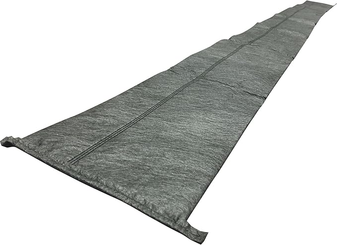 Quick Dam Water Activated 10ft Flood Barrier, Reusable Water Absorbers for Diverting Water, Protects from Rain, Spills, Leaks, Floods & More, - Pack of 8 - Image 2
