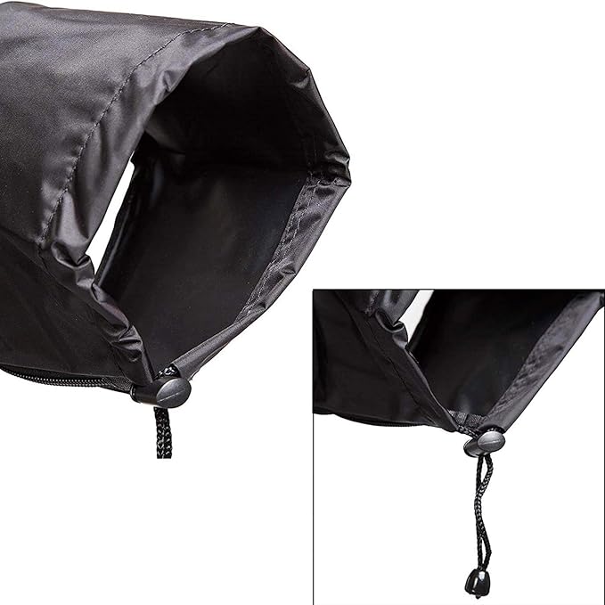 WANBY Waterproof Camera Rain Cover Professional Soft Black Camera Rain Covers for All DSLR SLR Cameras - Image 8