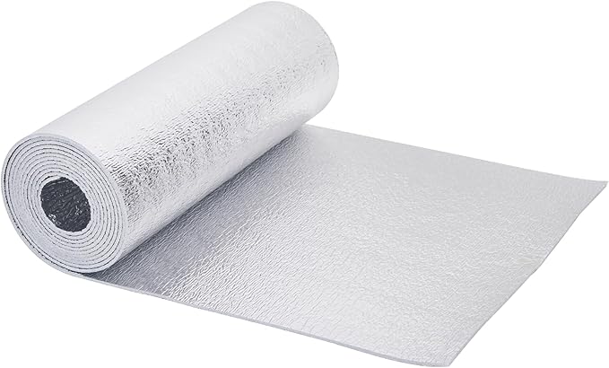 INSULATION MARKETPLACE SmartSHIELD -3mm 24inx10Ft ReflectiveINSULATION Roll, Foam Core Radiant Barrier, ThermalINSULATION Shield - Engineered Foil - Image 4