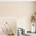 TreasureCave Moisture-Proof Wall-Stickers Self-Adhesive Paper for Cabinets, Noise-Proof Thermal Insulation Wallpaper -Protective Kitchen Paper(Beige Yellow) by Unknown
