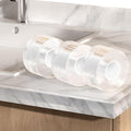 3 Pack Clear Edge Protector Strip,1.57 in x 9.84 FT,Sharp Edge Wrap Cover Tape,Self Adhesive Protective Bumper Guards for Cabinet Door Desk Glass Table Bed Furniture,Kitchen Countertop by Unknown