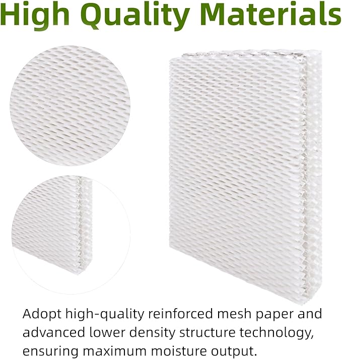 4 Pack MD1-0034 Replacement Humidifier Wick Filters Compatible with Vornado Evaporative EV100 EV200 EVDC300 EVDC500 EVDC505 Evap40 Evap2 Humidifiers - Image 2