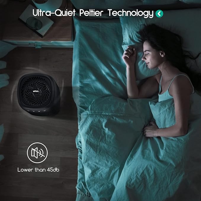 Afloia Air Purifier and Dehumidifier in 1, Air Purifier with Efficient Filter, Small Dehumidifier Combined with Air Cleaner, Remove Pet Odors Dust Smoke for Home, Bedroom, Bathroom - Image 6