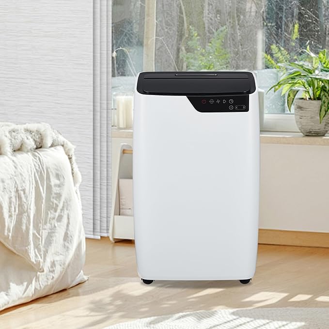 12,000 BTU Portable AC Units for Rooms, 3-In-1 Portable Air Conditioner Up to 550 Sq.Ft(Approx.) | Remote, LED Display, 24H Timer | Includes Window Kit & Extendable Hose, White-3030 - Image 7